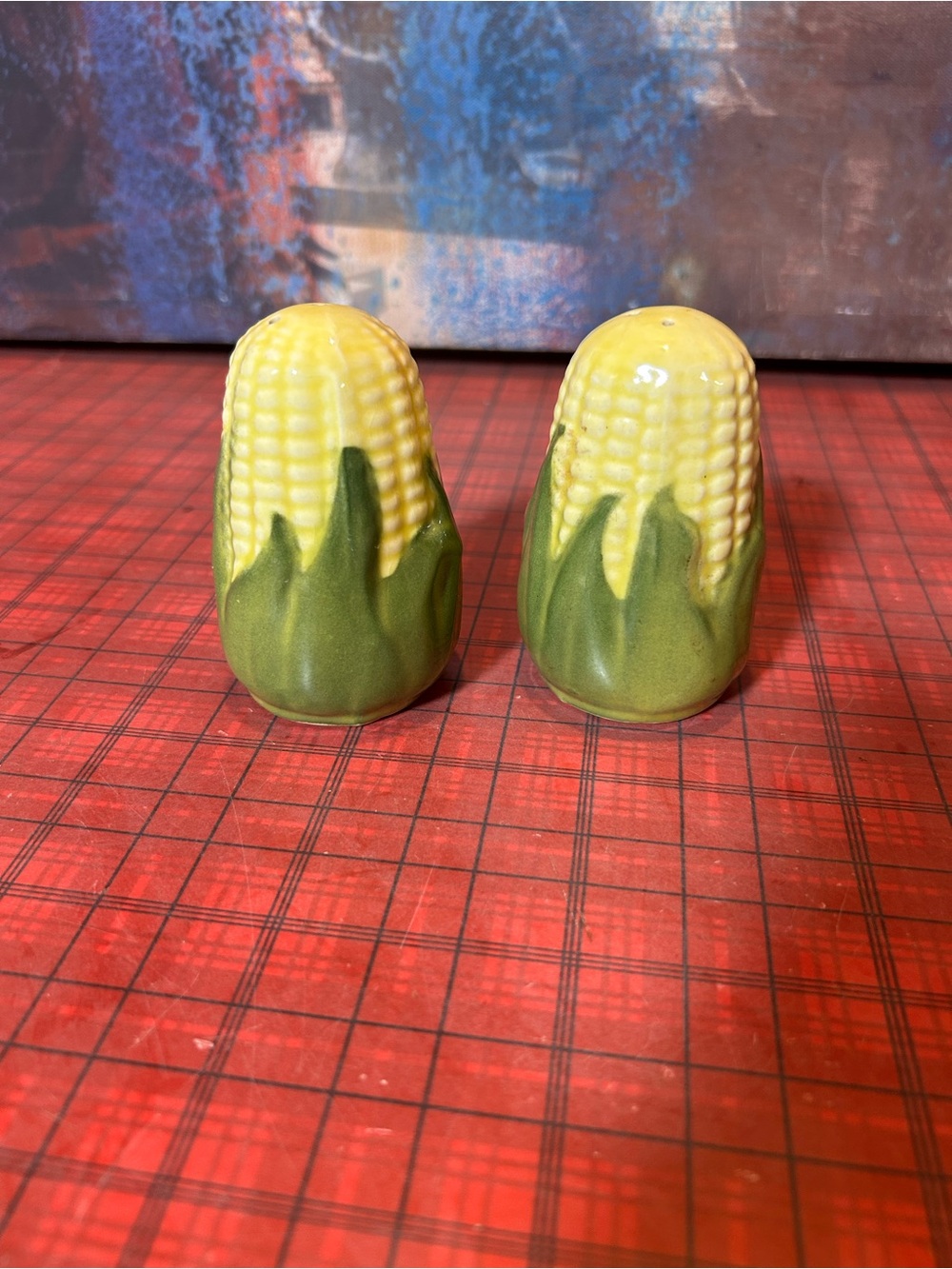 SHAWNEE POTTERY “CORN KING” SALT & PEPPER SHAKER SET